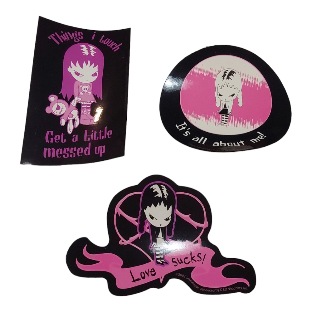 Emily Strange Stickers New